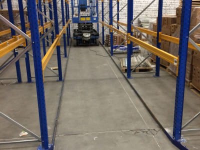 SIA "DELVE 2", Biznesa parker "ABAVA", Riga - Demontering og montering av pallehyller 6